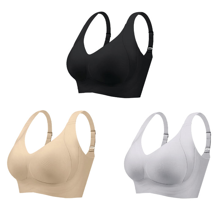 Buy Vanila B Cup Comfortable Sports Bra for Women & Girls- Perfect for  Daily Workout & Active Lifestyle (White, Size 302- Pack of 3) at