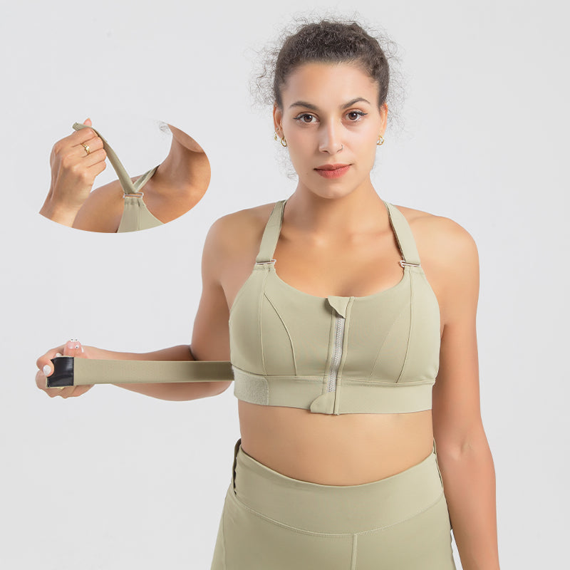 Freezy Bra - Plus Size Anti-uniboob Comfy Seamless Bra, Women's Comfort  Workout Sports Bra Low-impact Activity Sleep Bras (Beige,M) : :  Fashion