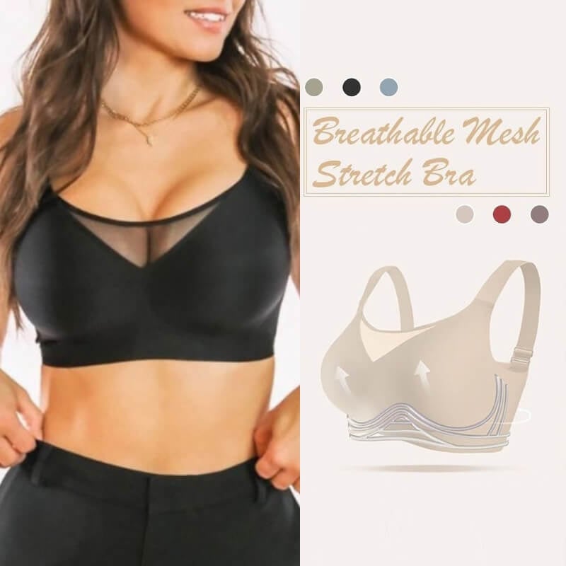 Breathable Mesh Bra