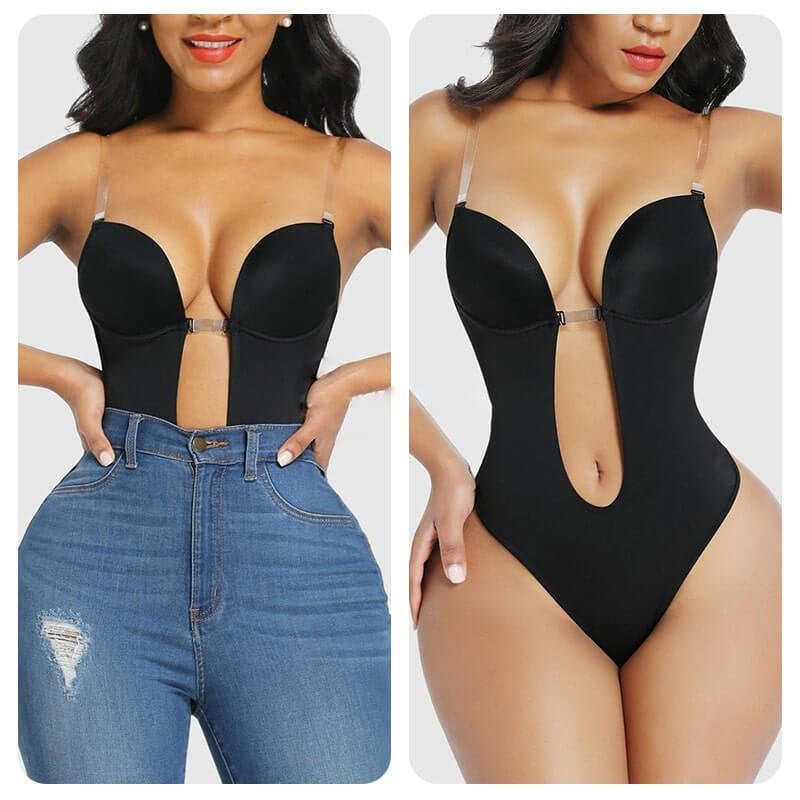 Sexy Seamless Backless Bodysuits Shaper For Women Low Back Waist