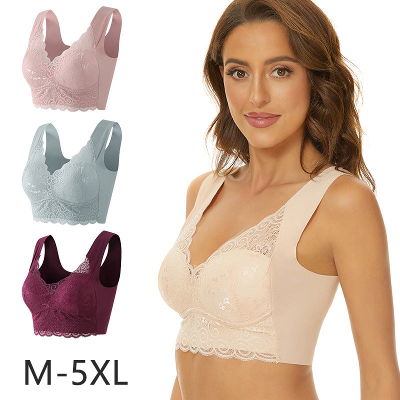 Front Closure Bra, Women's Lace Sexy Comfortable Breathable Anti