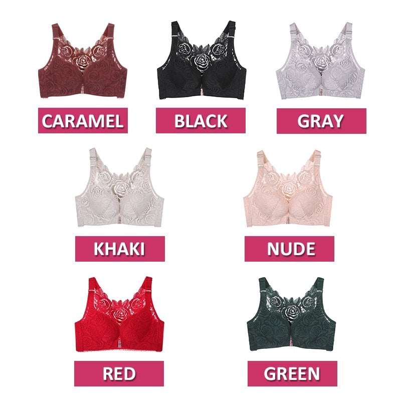 XMSM 2Pcs Front Closure Bras for Elderly Women with Arthritis No Underwire  Everyday Sport Bras Full Coverage Bras Vest : : Clothing, Shoes 
